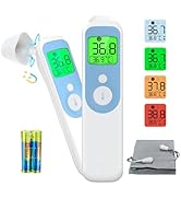 Mitdir 20C Ear and Forehead Thermometer for Baby&amp;Adults Digital Infrared Thermometer with 1s Read...