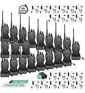 BAOFENG Radio BF-888S Walkie Talkies Long Range Rechargeable Two Way Radios with Flashlight, Type...