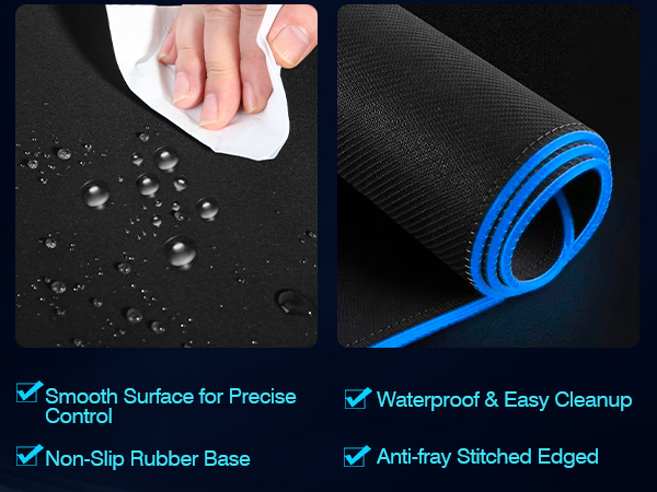 RGB Gaming Mouse Pad Wireless Charging