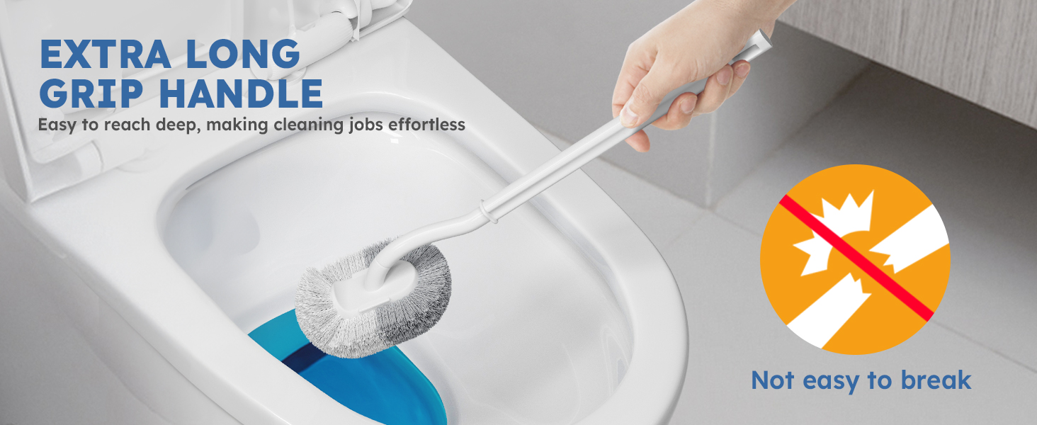 toilet brush and holder set