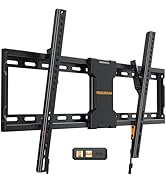 Perlegear Tilting TV Wall Mount for Most 37-82 inch TVs up to 132 lbs, Low Profile Tilt TV Mount ...