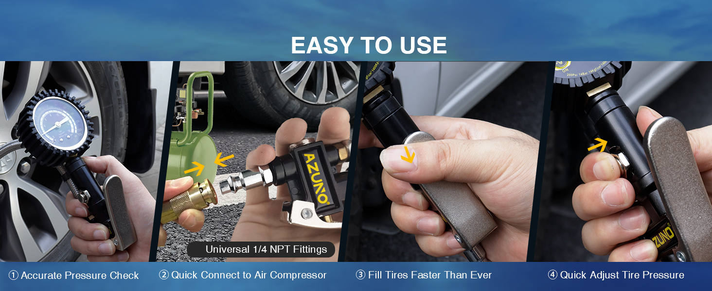 heavy duty tire inflator