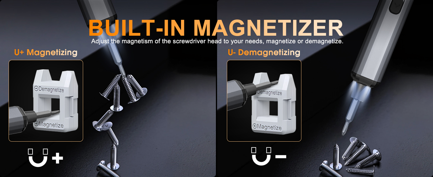 magnetic electric screwdriver