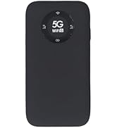 5G WiFi Mobile Hotspot for Travel, Dual Band Local and International Coverage Router, 16 Users Wi...