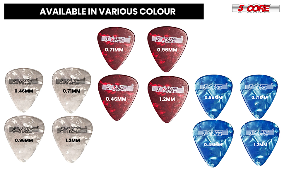Extra Guitar Picks Features