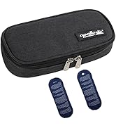 apollo walker Insulin Cooler Travel Case Diabetic Medication Cooler (Black)