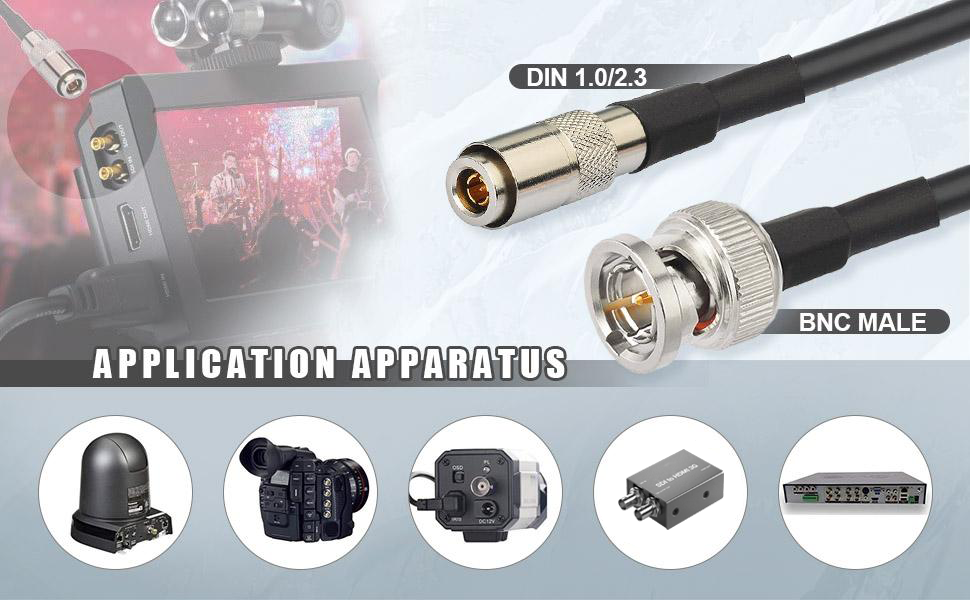 HD SDI Cable Blackmagic BNC Cable