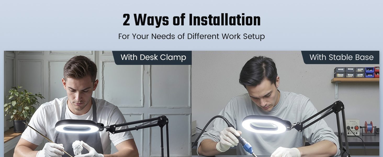 Magnifying Desk Lamp