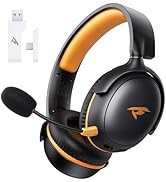 KOFIRE Wireless Gaming Headset, 2.4GHz USB Gaming Headphones with Bluetooth 5.4, 53MM 3D Stereo S...