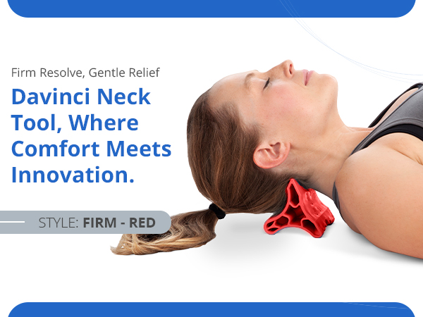 Davinici Tool, neck massager, neck pain relief, neck traction device, cervical traction device