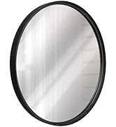 HBCY Creations Rustic Accent Mirror for Bathroom, Entry, Dining Room, &amp; Living Room