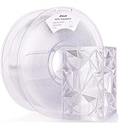 AMOLEN Rapid PETG Transparent 3D Printer Filament 1.75mm +/-0.02mm,Transcucent petg500mm/s High S...