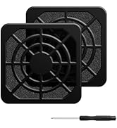 YIMATEECO Dust Filter PC 40mm Fan Filter Dustproof Cover, 2 Pack PC Case Fan Grill ABS Protective...