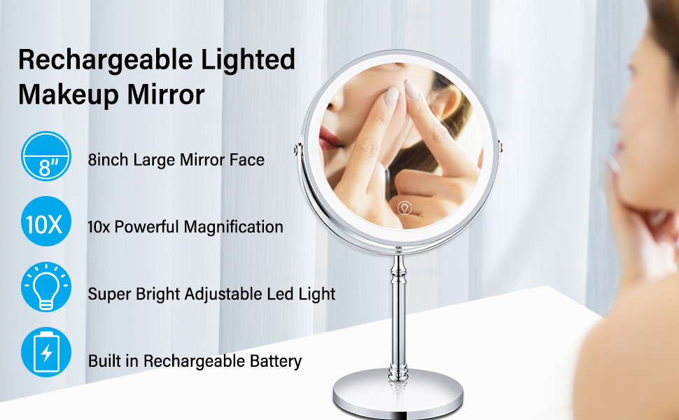 makeup mirror with lights