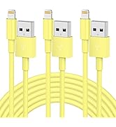 QZIIW [Apple MFI Certified] iPhone Charger Cable 10FT, 3Pack Extra Long USB to Lightning Cable,Ap...