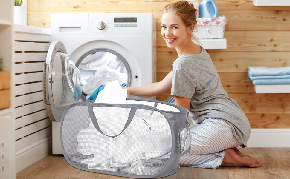 folding laundry hamper