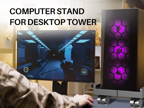 Adjustable Mobile CPU Stand