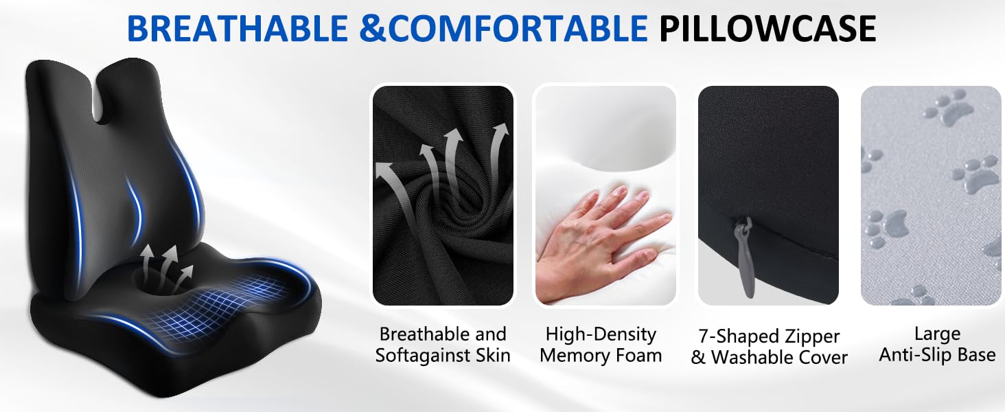 Lumbar Support Pillow for Office Chair