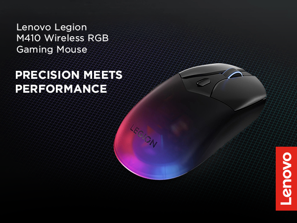Lenovo M410 Wireless RGB Gaming Mouse Precision meets performance