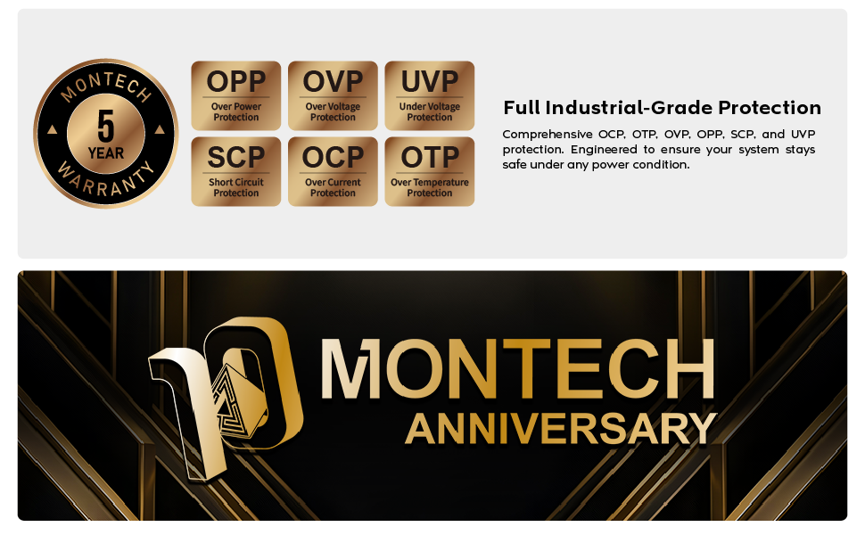 Montech 5 year