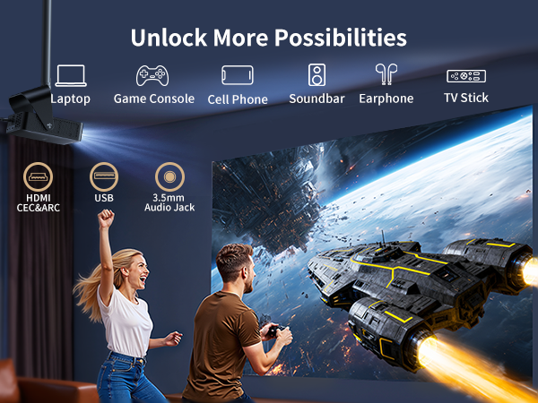 projector with HDMI ARC