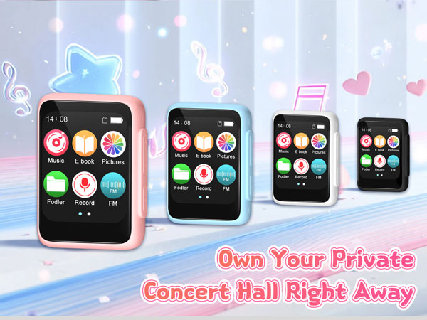 mp3 player with fm radio, mp3 player with speaker, usb mp3 player, mp3 player no wifi