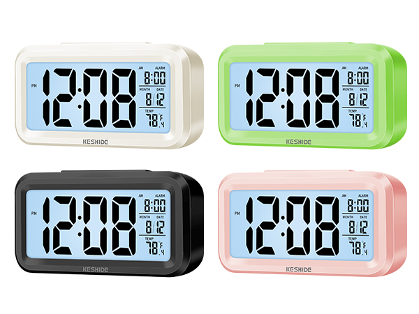 digital alarm clocks for bedrooms