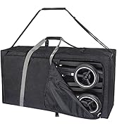 Hap Tim Stroller Travel Bag for Airplane, Durable and Protective, Carry Handles and Detachable Pa...