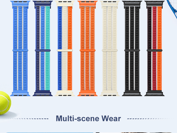 breathable nylon sport loop