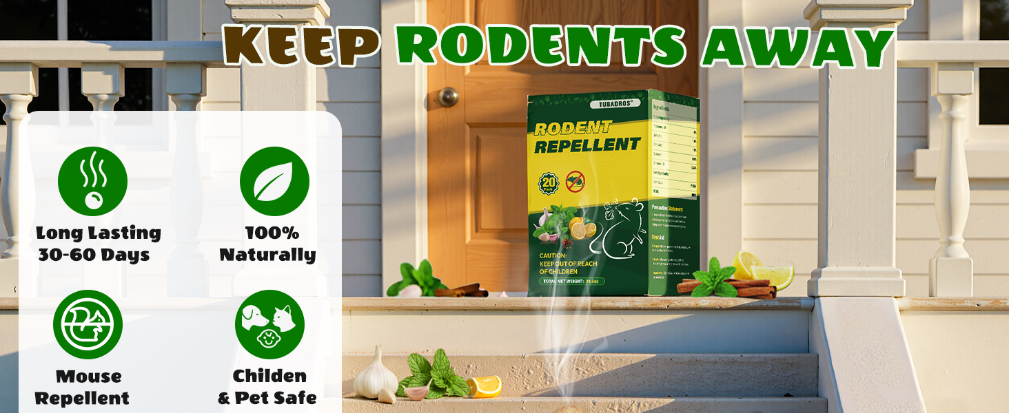 Mouse Repellent rodent repellent mice repellent rats repellent