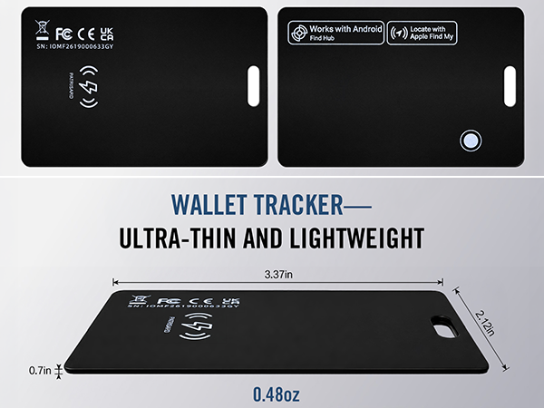 Wallet Tracker Card