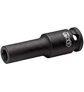 Jetech 3/8 Inch Drive 8mm Deep Impact Socket, Heat-Treated Chrome Molybdenum Alloy Steel, 6-Point...