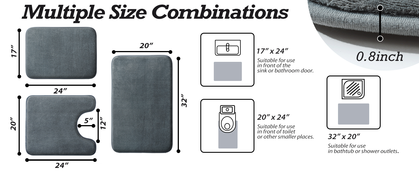 Multiple Size Combinations