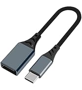targeal USB C to USB Adapter Cable,USB C Charging Power Converter, USB 2.0 Nylon Type-C Adapter C...