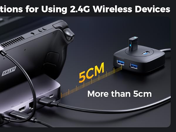 Steam deck dock station