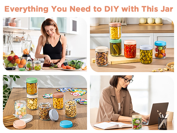 Glass Storage Jars