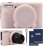 SZHSYJY Camera Case for Canon PowerShot SX740/ SX730 Digital Camera,SX740 HS Case, Soft Silicone ...