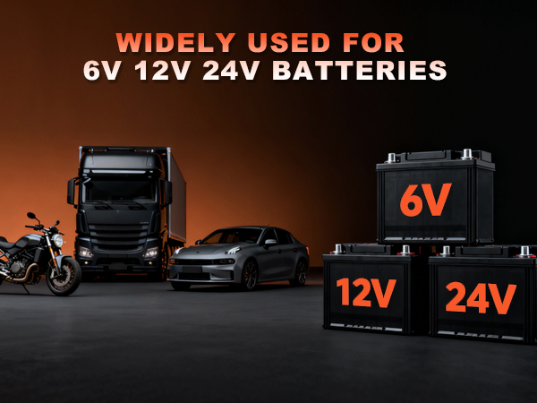 battery tester 12V automotive 24V truck 6V motorcycle lithium analyzer