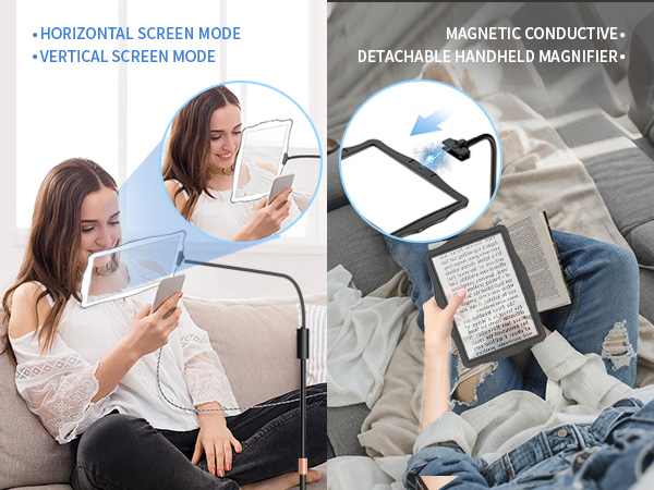 Lighted Magnifiers for Seniors Reading