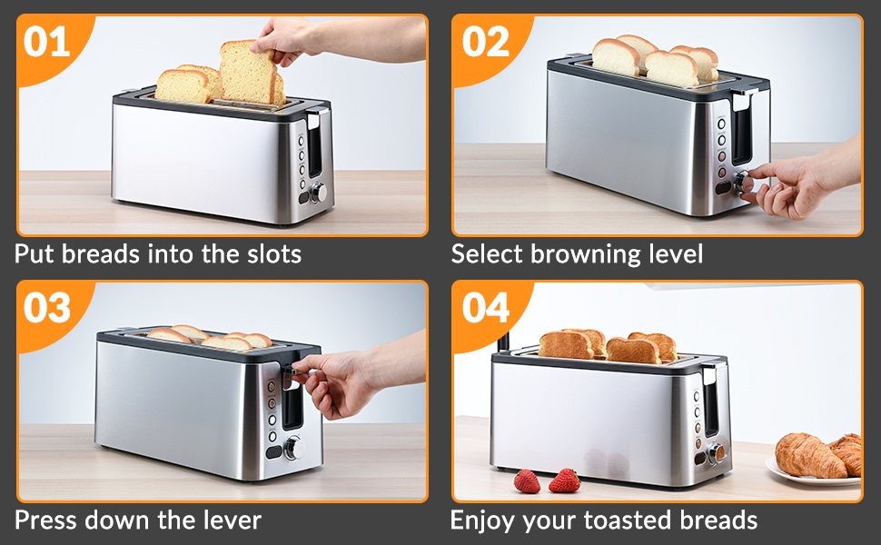 Stainless Steel Toaster