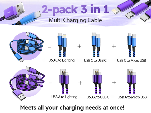 multi charging cable