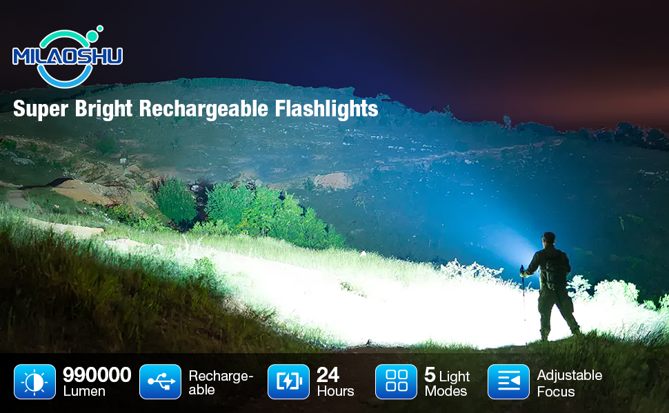 rechargeable flashlights
