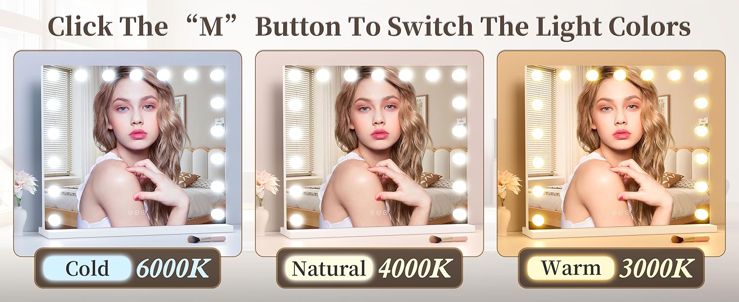 vanity mirror with lights