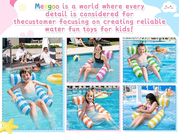 Meegoo 2 Pack Pool Lounge Chairs