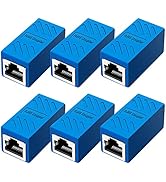 RJ45 Coupler, Ethernet Inline Coupler, Cat5 Adapter, Extended Network Cable Compatible Cat5 / Cat...