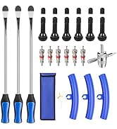 TONDA Tire Spoons, Tire Changing Kit for Motorcycle Dirt Bike Lawn Mower Tractor, Tire Removal To...