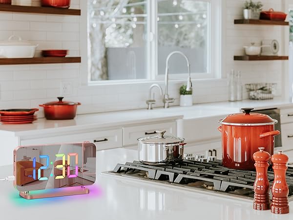 projection alarm clock for bedroom