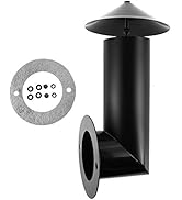 Grill Smoke Stack, Smoker Chimney Replacement Part for Pit Boss, Traeger, Camp Chef and Other Pel...