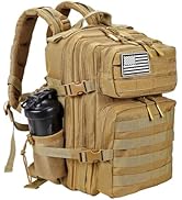 LHI Tactical Military Backpack for Men and Women 25L/35L Army Bag Small Rucksack