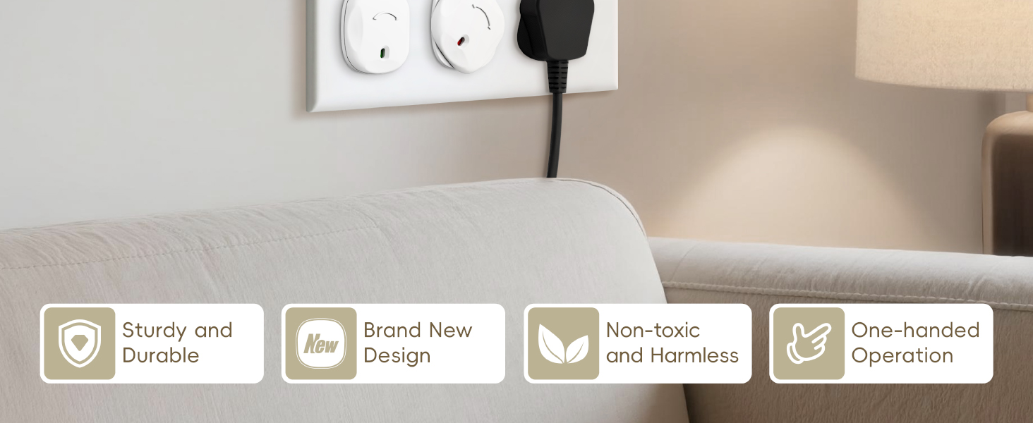 BBsecure Outlet Covers Baby Proofing